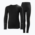 Vaikiškų termo apatinių komplektas Helly Hansen JR Lifa Merino Midweight black