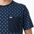 Vyriški marškinėliai Helly Hansen Hudson navy aop 3