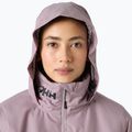 Moteriška buriavimo striukė Helly Hansen Crew Hooded Pile purple clay 3