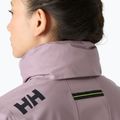 Moteriška buriavimo striukė Helly Hansen Crew Hooded Pile purple clay 4