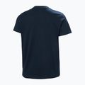 Moteriški marškinėliai Helly Hansen Logo 3.0 SS navy 5