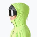 Moteriška slidinėjimo striukė Helly Hansen Alphelia luminous green 3