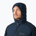 Vyriška hibridinė striukė Helly Hansen Skagen Hybrid Knit Insulator navy 3