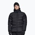 Vyriška pūsta striukė NORRONA Falketind Down 750 Zip Hood caviar black