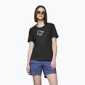 Moteriški marškinėliai NORRONA Cotton Viking caviar black