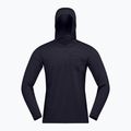 Vyriškas žygio džemperis NORRONA Falketind Warm1 Hood caviar black 5
