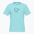 Moteriški marškinėliai NORRONA Cotton Viking aqua haze 5
