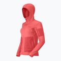 Moteriškas žygio džemperis NORRONA Falketind Warm2 Stretch Hood deep sea coral/baked apple 7