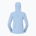 Moteriškas žygio džemperis NORRONA Falketind Warm2 Stretch Hood cashmere blue/allure 6