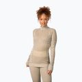 Moteriškas termo džemperis KARI TRAA Smekker Half Zip mocha