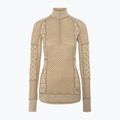 Moteriškas termo džemperis KARI TRAA Smekker Half Zip mocha 3