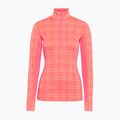 Moteriškas termo džemperis KARI TRAA Rose Half Zip bubblegum