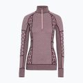 Moteriškas termo džemperis KARI TRAA Smekker Half Zip cocoa powder 4