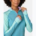 Moteriškas termo džemperis KARI TRAA Mila Half Zip blue lagoon 5
