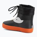 Vaikiški guminiai batai Viking Footwear Alv Barefoot Paw Print juodi 3