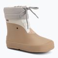 Vaikiški guminiai batai Viking Alv Barefoot Paw Print beige