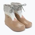 Vaikiški guminiai batai Viking Footwear Alv Barefoot Paw Print smėlio spalvos 10