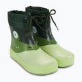 Vaikiški guminiai batai Viking Footwear Alv Barefoot Paw Print šviesiai žali/žali 10