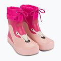Vaikiški guminiai batai Viking Footwear Alv Barefoot Paw Print šviesiai rožiniai/magentos spalvos 10