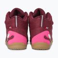 Vaikiški barefoot batai Viking Footwear Alv Barefoot Mid 2V Waterproof bordo spalvos 11