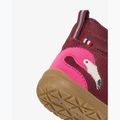 Vaikiški barefoot batai Viking Footwear Alv Barefoot Mid 2V Waterproof bordo spalvos 14