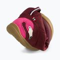 Vaikiški barefoot batai Viking Footwear Alv Barefoot Mid 2V Waterproof bordo spalvos 15