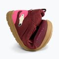 Vaikiški barefoot batai Viking Footwear Alv Barefoot Mid 2V Waterproof bordo spalvos 16