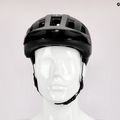 POC Axion Race MIPS dviratininko šalmas uranium black matt/hydrogen white 11