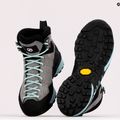 Moteriški priėjimo prie trasų batai SCARPA Mescalito Mid GTX midgray/aqua 9