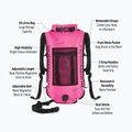 Apsauginis plūduras BuddySwim Backpack 28 l pink 2