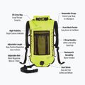 Apsauginis plūduras BuddySwim Backpack 28 l yellow 2