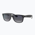 Akiniai nuo saulės Ray-Ban New Wayfarer Classic black matte/blue gradient 4