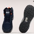 Jack Wolfskin vyriški trekingo batai Woodland 2 Texapore Mid navy blue 4051261_1178 9