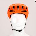 POC Kortal Race MIPS fluorescencinės oranžinės/urano/juodos spalvos matinis dviratininko šalmas 9