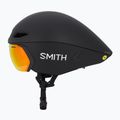 Dviračio šalmas Smith Jetstream TT matte black/chromapop red mirror/clear 3