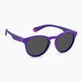 Vaikiški akiniai nuo saulės Polaroid PLD 8048/S lilac violet/grey polarized