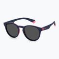 Vaikiški akiniai nuo saulės Polaroid PLD 8048/S blue pink/grey polarized 2
