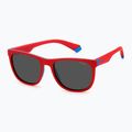 Vaikiški akiniai nuo saulės Polaroid PLD 8049/S red blue/grey polarized 2
