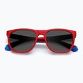 Vaikiški akiniai nuo saulės Polaroid PLD 8049/S red blue/grey polarized 4