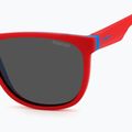 Vaikiški akiniai nuo saulės Polaroid PLD 8049/S red blue/grey polarized 5