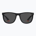 Vaikiški akiniai nuo saulės Polaroid PLD 8049/S black orange/grey polarized 3