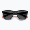 Vaikiški akiniai nuo saulės Polaroid PLD 8049/S black orange/grey polarized 4