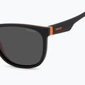 Vaikiški akiniai nuo saulės Polaroid PLD 8049/S black orange/grey polarized 5