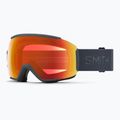 Slidinėjimo akiniai Smith Sequence OTG S2 slate/chromapop everyday red mirror