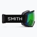 Slidinėjimo akiniai Smith Sequence OTG S2 black/chromapop everyday green mirror 4