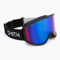 Slidinėjimo akiniai Smith Reason OTG black/green sol-x mirror