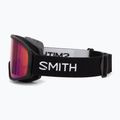 Slidinėjimo akiniai Smith Reason OTG black/green sol-x mirror 4