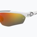 Vyriški akiniai nuo saulės Under Armour Yard Pro matte white/orange multilayer oleophobic 7
