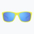 Vaikiški akiniai nuo saulės Polaroid PLD 8053/S matte yellow azure/blue mirror polarized 3