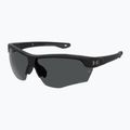 "Under Armour Yard Dual S3" matiniai juodi/pilki oleofobiniai akiniai nuo saulės 2